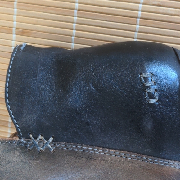 Bedstu sustainable brown leather ankle boots, size 8 - Picture 15 of 15